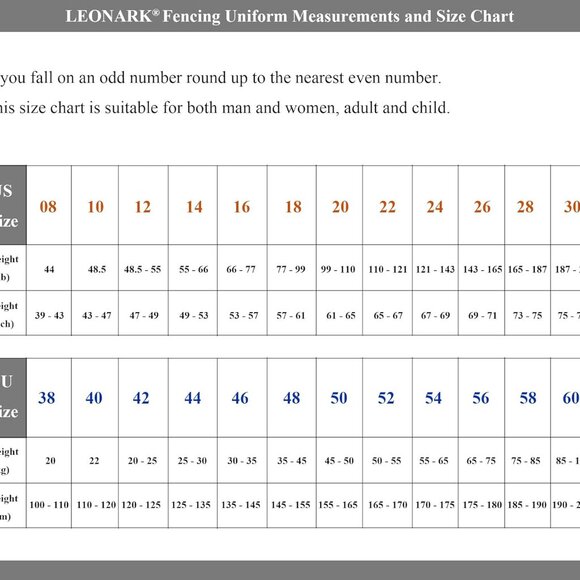 NWOT LEONARK 350NW Fencing Uniform Suit - Pants Jacket Vest Set SZ 44 (XS) - Picture 11 of 12